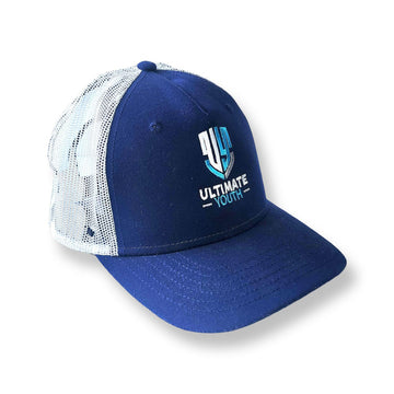 Blue White Trucker cap